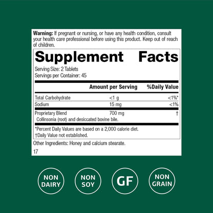 Standard Process Inc. Cholacol - Gallbladder Support Supplement - Fat Digestion Supplement for Digestive Health & Bile Support - dailyvitalstore