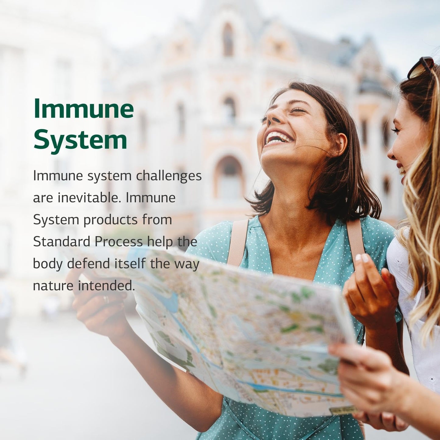 Standard Process Inc. Immuplex - Daily Immune Support Supplement with Folate, Iron, Vitamin C & Vitamin A - Mineral Supplement with Antioxidant Ingredients - 90 Capsules - dailyvitalstore