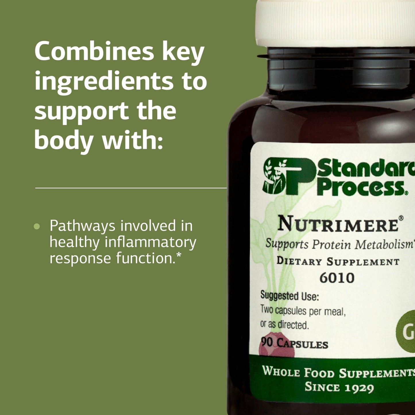Standard Process Nutrimere - Supports Joint Health - Joint Supplement with Perna Canaliculus & New Zealand Green Mussel - Gluten-Free, Non-Soy & Non-Dairy - 90 Capsules - dailyvitalstore