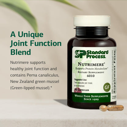 Standard Process Nutrimere - Supports Joint Health - Joint Supplement with Perna Canaliculus & New Zealand Green Mussel - Gluten-Free, Non-Soy & Non-Dairy - 90 Capsules - dailyvitalstore