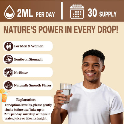 Starisetme Wormwood Black Walnut Cleanse for Humans Tincture – Max Strength Gut Health Prebiotics w/Clove, Soursop,Pumpkin Seed, Plus Vitamins, Minerals for Immune & Mood - dailyvitalstore