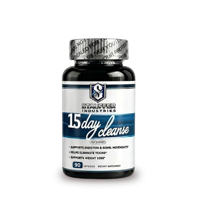 STAUFFER INDUSTRIES Colon Cleanse – 15 Day Cleanse Gut Support Supplement – Colon Cleanser with Psyllium Husk, Senna & Probiotics - dailyvitalstore