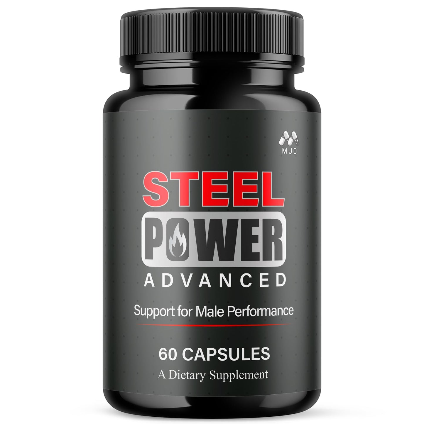 Steel Power Capsules, Official Steel Power for Men with All Natural Ingredients, Advanced SteelPower Men's Health and Wellness Vitamin Formula Pills with Maximum Strength Multivitamins (60 Capsules) - dailyvitalstore