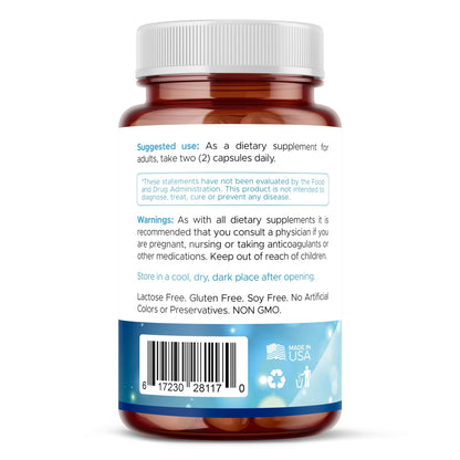 Stem Cell Supplements 500mg (60 Cap) Natural Anti-Aging & Longevity Support with Spirulina & Chlorella, Boost Cellular Renewal, Restore Youthful Energy, Reduce Joint Soreness – Celulas Madre - dailyvitalstore