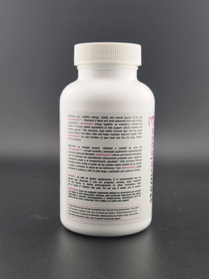 Stemtech Stemrelease3 Cutting-Edge Stem Cell Nutrition for Natural Renewal and Youthful Vitality, Exclusive Blend for Enhanced Telomere Health, 60 Capsules - dailyvitalstore