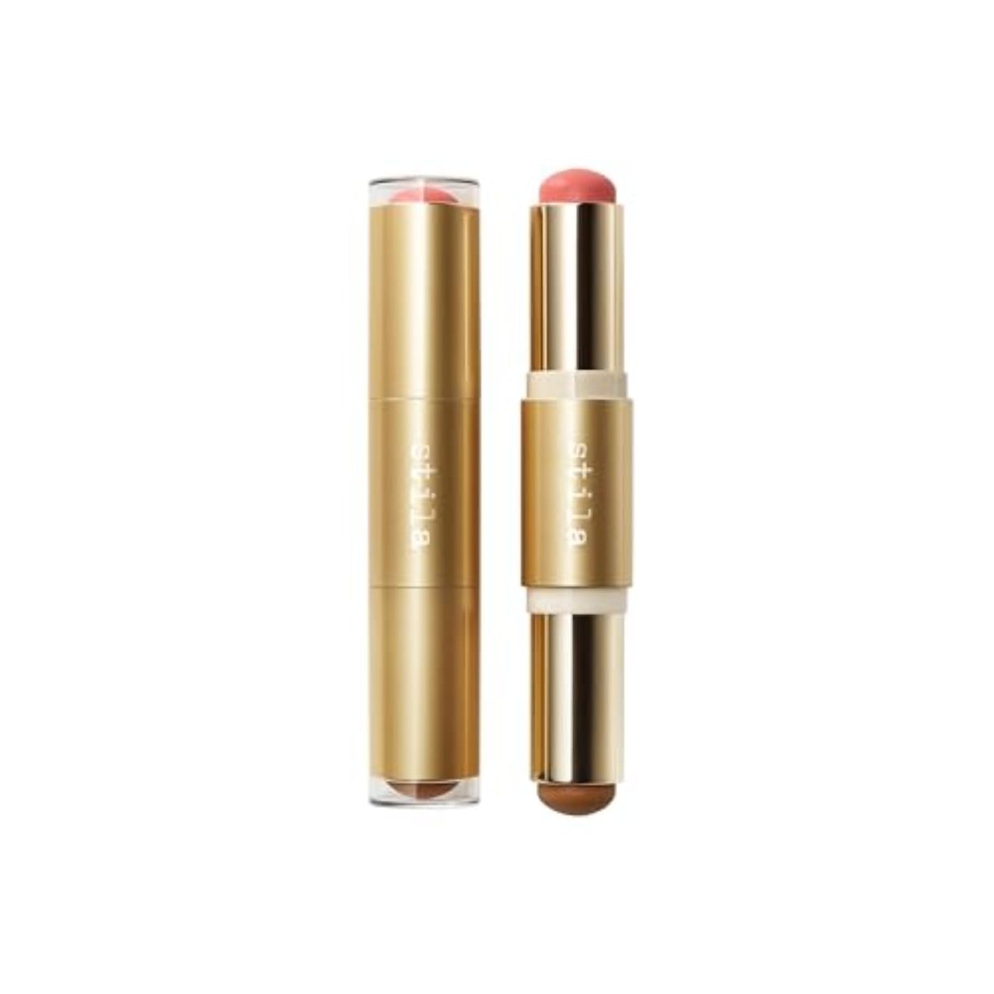 Stila Blush & Bronze Hydro-Blur Cheek Duo, Grapefruit & Caramel - dailyvitalstore