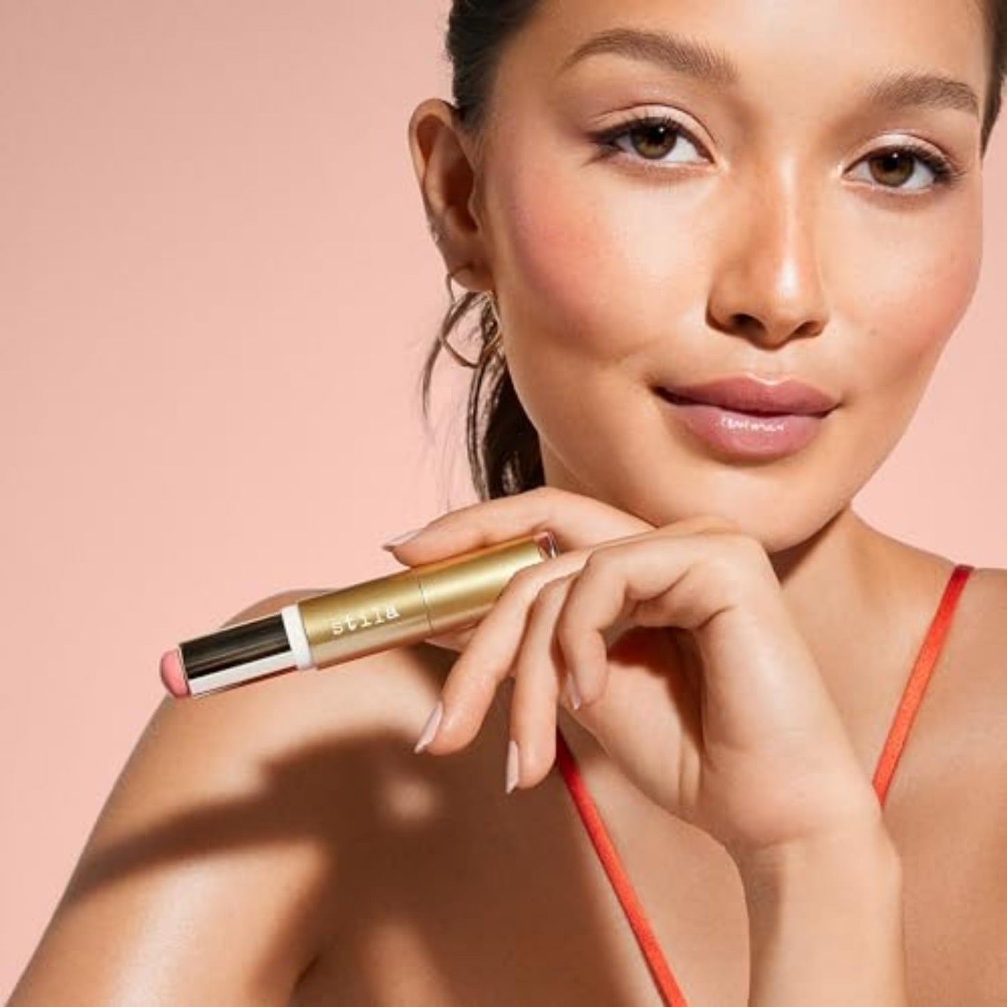 Stila Blush & Bronze Hydro-Blur Cheek Duo, Grapefruit & Caramel - dailyvitalstore
