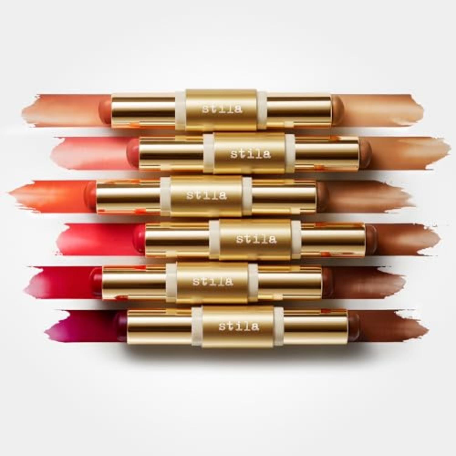 Stila Blush & Bronze Hydro-Blur Cheek Duo, Grapefruit & Caramel - dailyvitalstore