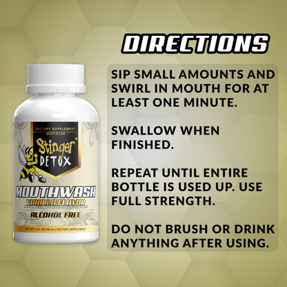 Stinger Detox Mouthwash 2 Fluid Ounce - dailyvitalstore