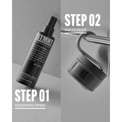 STMNT Grooming Goods Matte Paste 3.38 oz | All Day Strong Hold & High Volume | Hair Clay Paste For Men | Non-Greasy Formula | Texture Paste for Hair - dailyvitalstore