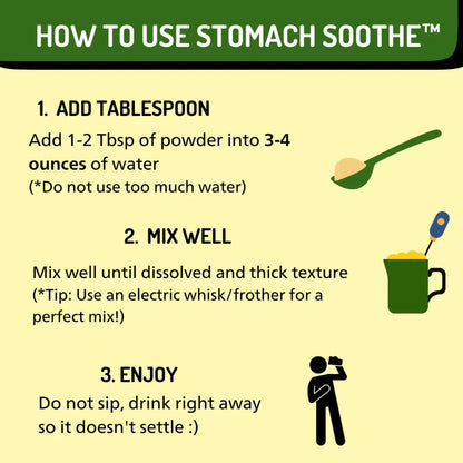 Stomach Soothe Soothe Naturals Acid Reflux Powder - L Glutamine for Gut Health, Acid Reflux Medicine, Leaky Gut Repair, Gut Lining Repair, Alginate for Acid Reflux (30 Servings) - dailyvitalstore