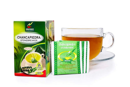 Stone Breaker Chanca Piedra Herbal Tea - 100% Naural from Peru (2x 25 Tea Bags Pack) Natural Kidney Cleanse & Gallbladder Stones Support– Detoxify Urinary Tract, Flush Impurities, Clear Urinary System - dailyvitalstore