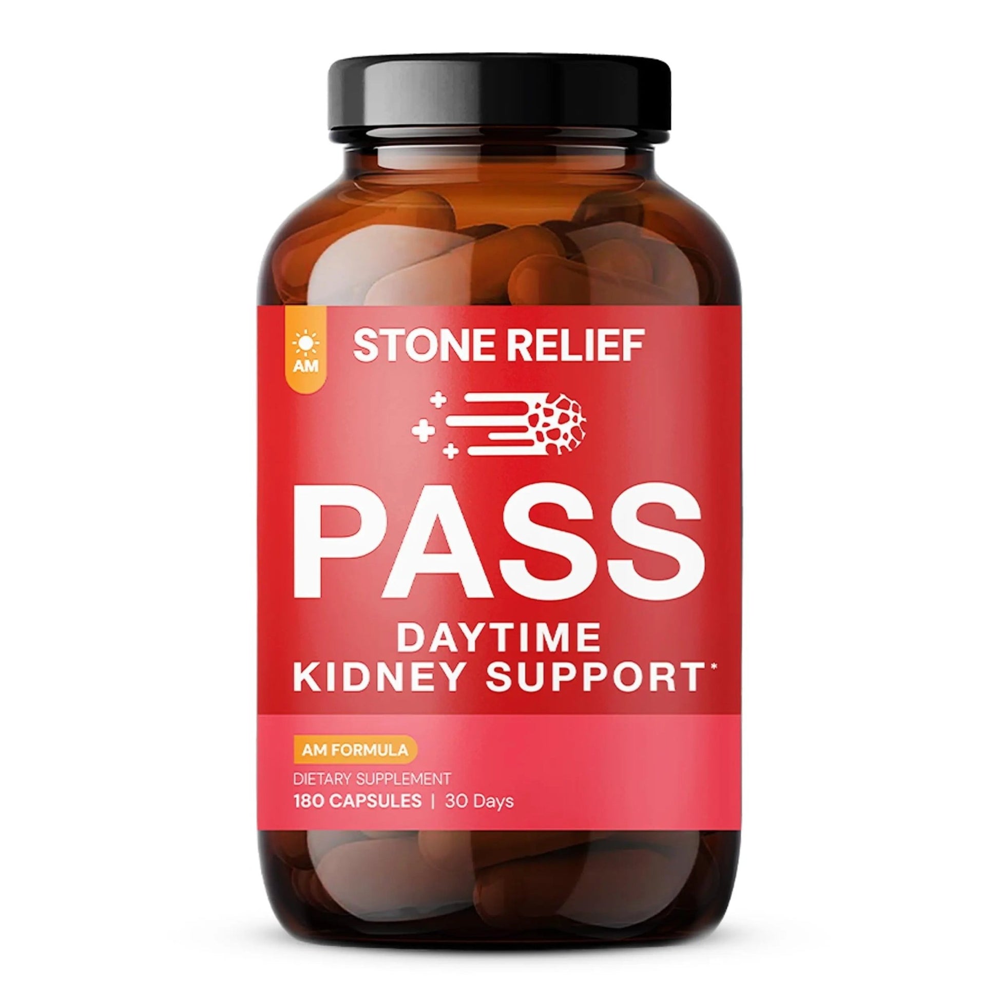 STONE RELIEF Daytime Herbal Kidney Support for Urinary Flow & Comfort | Chanca Piedra Formula – 180 Capsules - dailyvitalstore