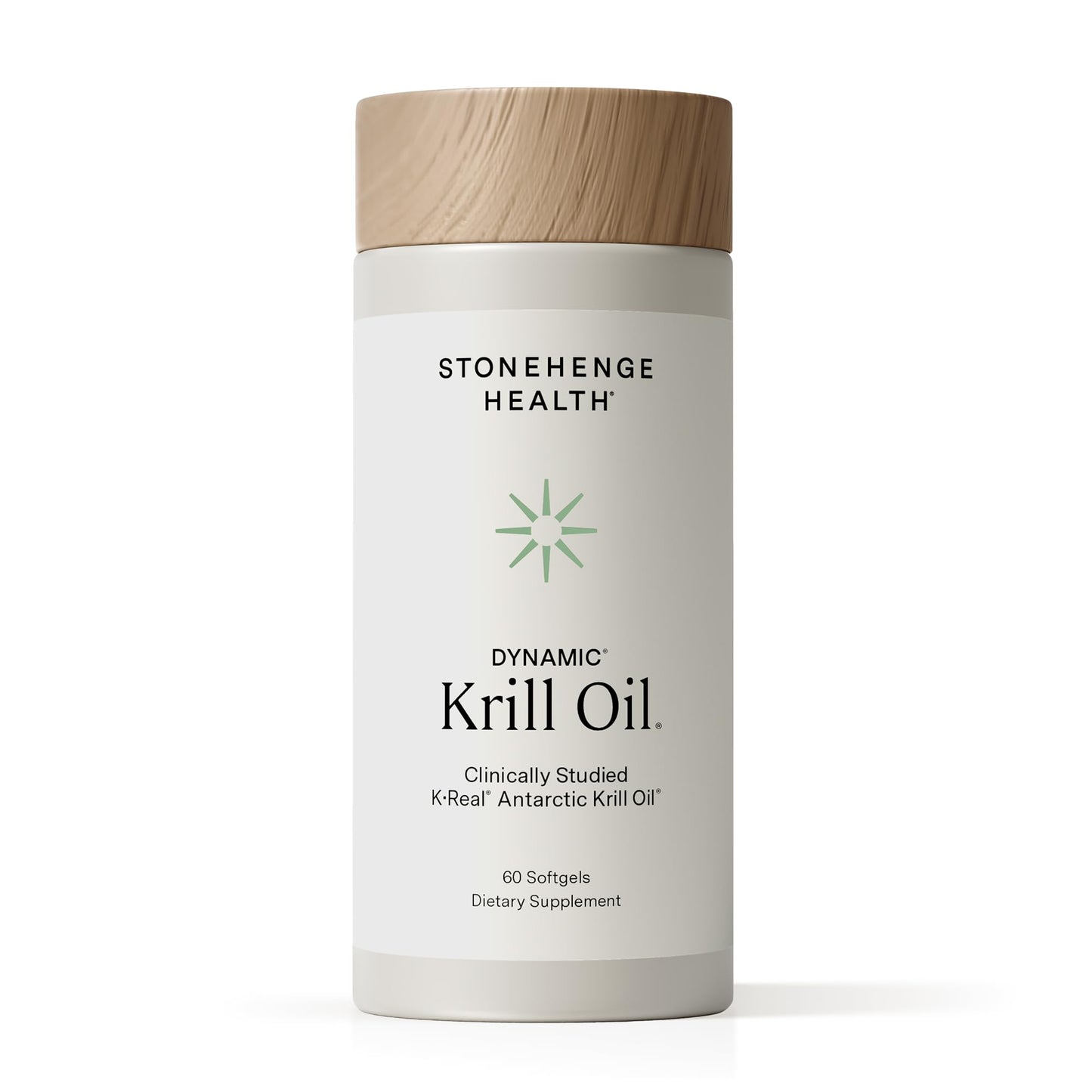 Stonehenge Health Dynamic Krill Oil 1600mg – Triple Strength Antarctic Omega-3 Supplement with EPA, DHA, Phospholipids & 2mg Astaxanthin – Supports Heart, Brain, Skin, Joint & Eye Health – 60 Softgels - dailyvitalstore