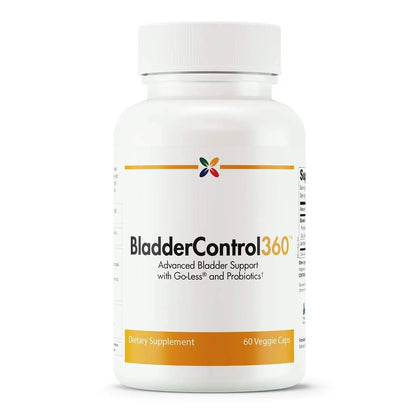 Stop Aging Now - BladderControl360 Formula - Bladder Control Support - Go-Less & Probiotics - Urinary Health Probiotic Supplement - Lactobacillus Rhamnosus, Pumpkin Seed & Soy Germ Extracts - 60 Vcaps - dailyvitalstore