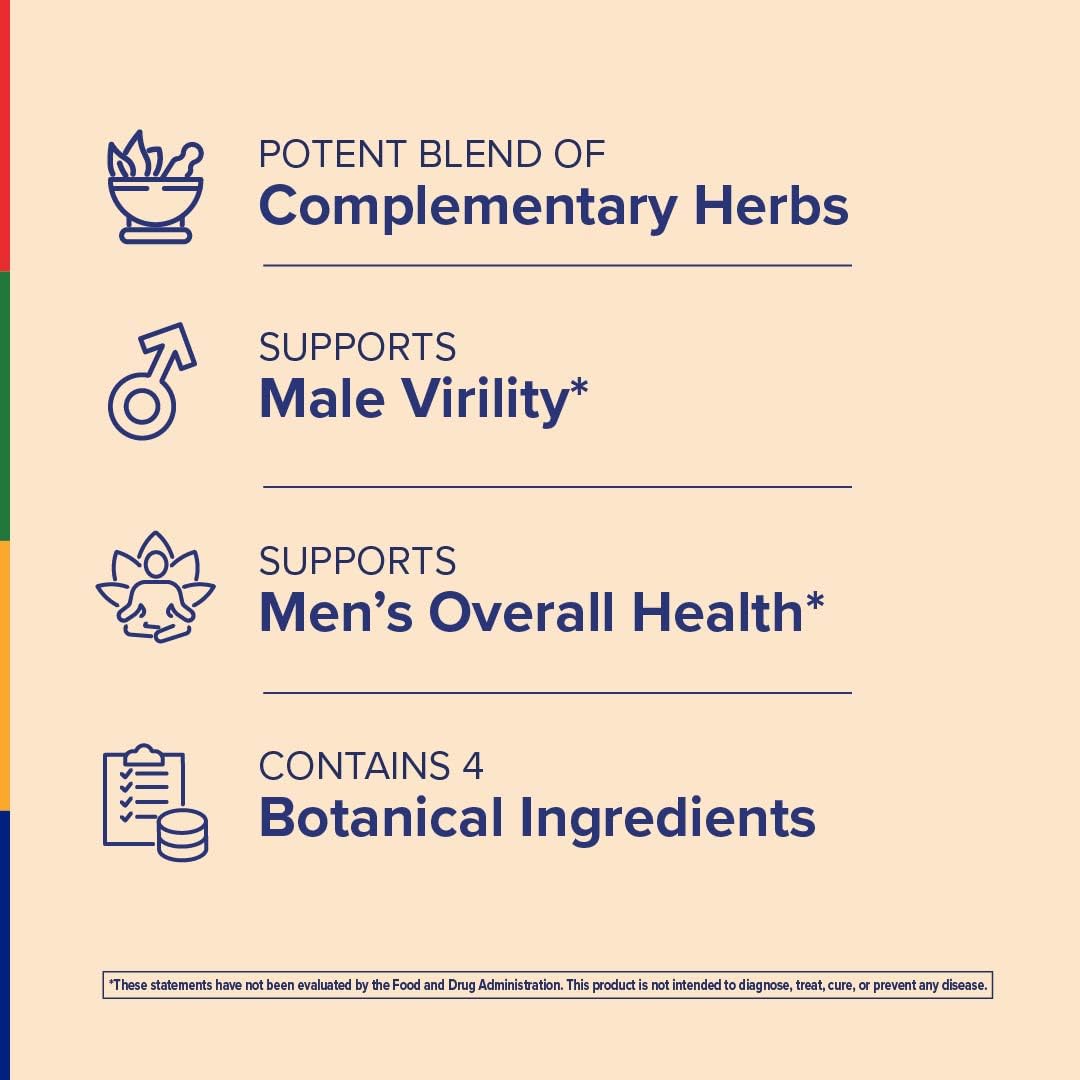 Stop Aging Now - Dynamic Man - Complex Supplement - 30 Vegetarian Capsules - dailyvitalstore