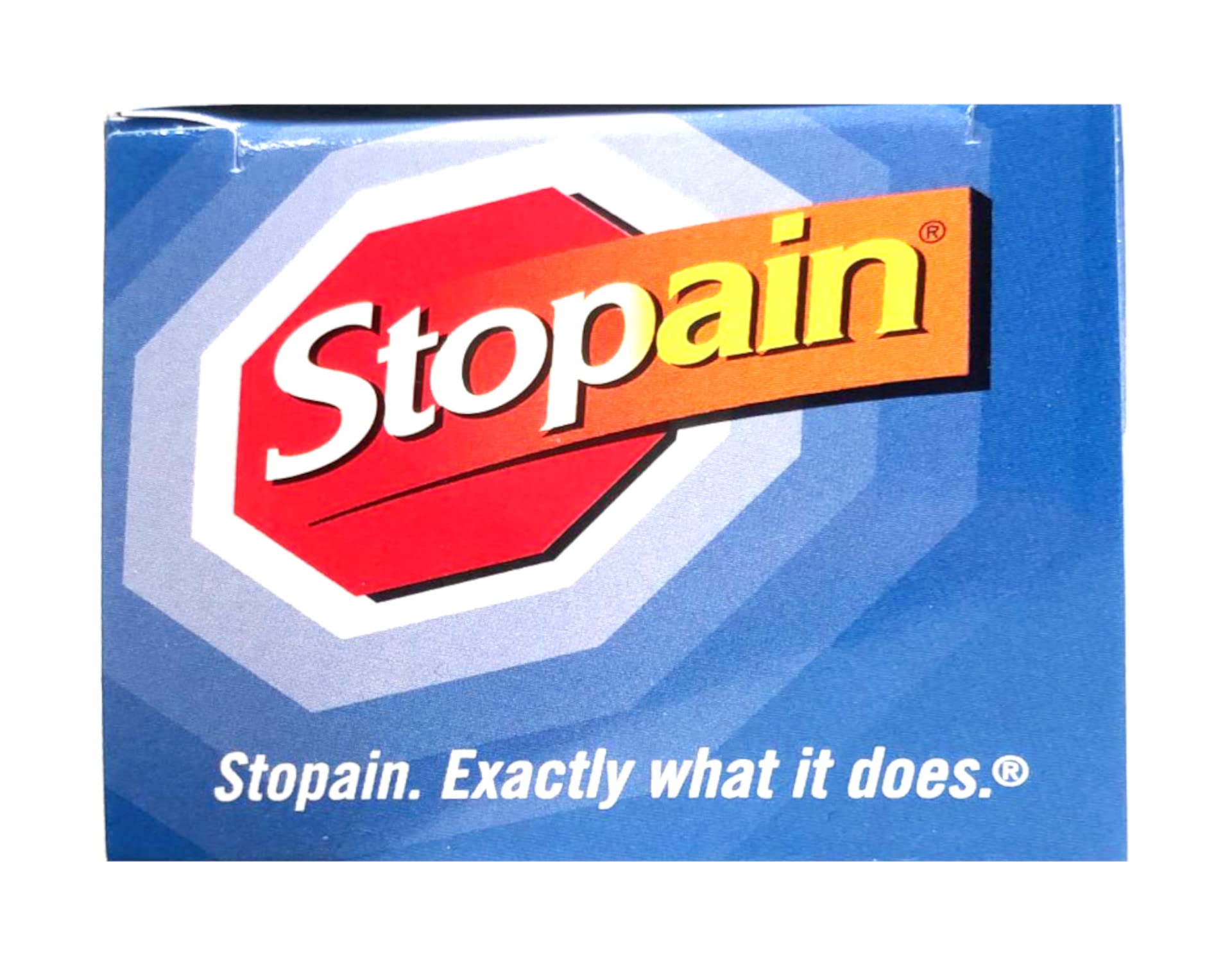 Stopain Pain Relief Roll On Gel 3oz (4 Pack) USA Made, Max Strength Fast Acting with MSM, Glucosamine, Menthol for Lower Back, Knee, Neck, HSA FSA Approved Topical Analgesic Products - dailyvitalstore