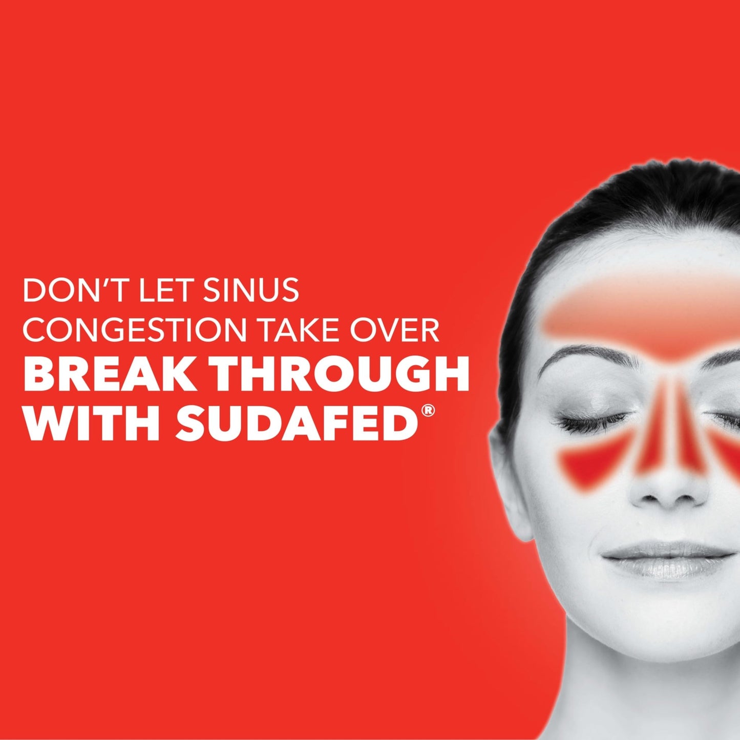 Sudafed PE Head Congestion + Mucus Relief Tablets for Sinus Pressure, Congestion, & Headache, Non-Drowsy Decongestant with Acetaminophen, Guaifenesin & Phenylephrine HCI, 24 ct - dailyvitalstore