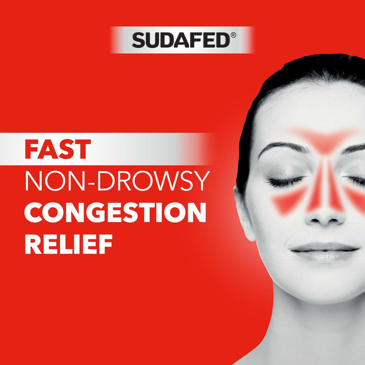 Sudafed PE Sinus Pressure + Pain Relief Tablets, Maximum Strength, Non-Drowsy, OTC Sinus Relief Medicine with Acetaminophen Pain Reliever & Phenylephrine HCl Nasal Decongestant, 24 ct - dailyvitalstore