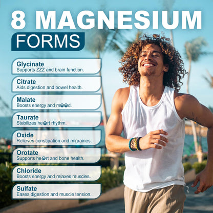 Sugar Free Magnesium Complex for Women, Calm Magnesium Gummies for Adults 400mg, Magnesium Glycinate, Citrate, Malate & More- Magnesium Gummy with Magnesium Ashwagandha, D3, B12 for Relax, Calm, Vegan - dailyvitalstore