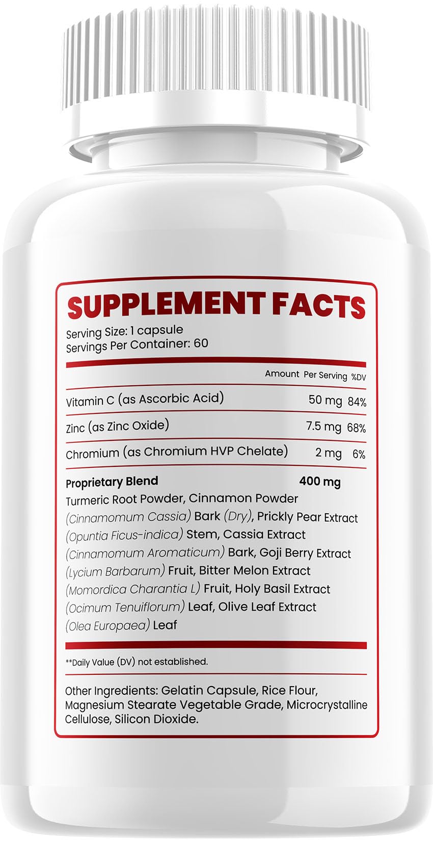 SugarWise Capsules – SugarWise Pro Natural Blend Daily Health Vitamins Supplement (5 Pack - 300 Capsules) - dailyvitalstore