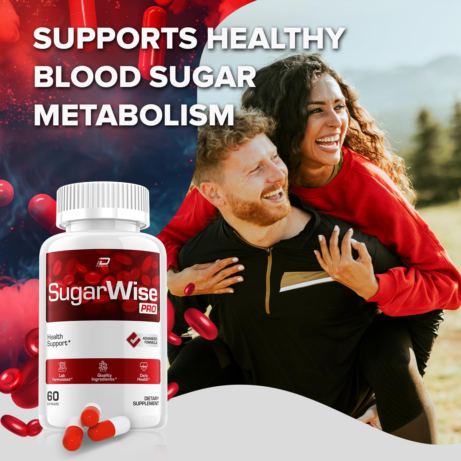 SugarWise Capsules – SugarWise Pro Natural Blend Daily Health Vitamins Supplement (5 Pack - 300 Capsules) - dailyvitalstore