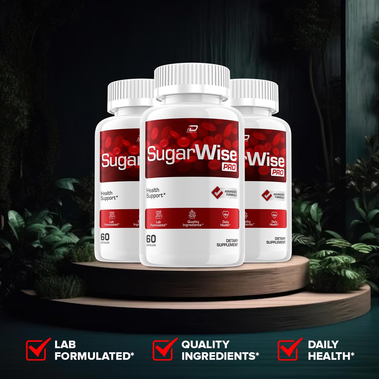 SugarWise Capsules – SugarWise Pro Natural Blend Daily Health Vitamins Supplement (5 Pack - 300 Capsules) - dailyvitalstore