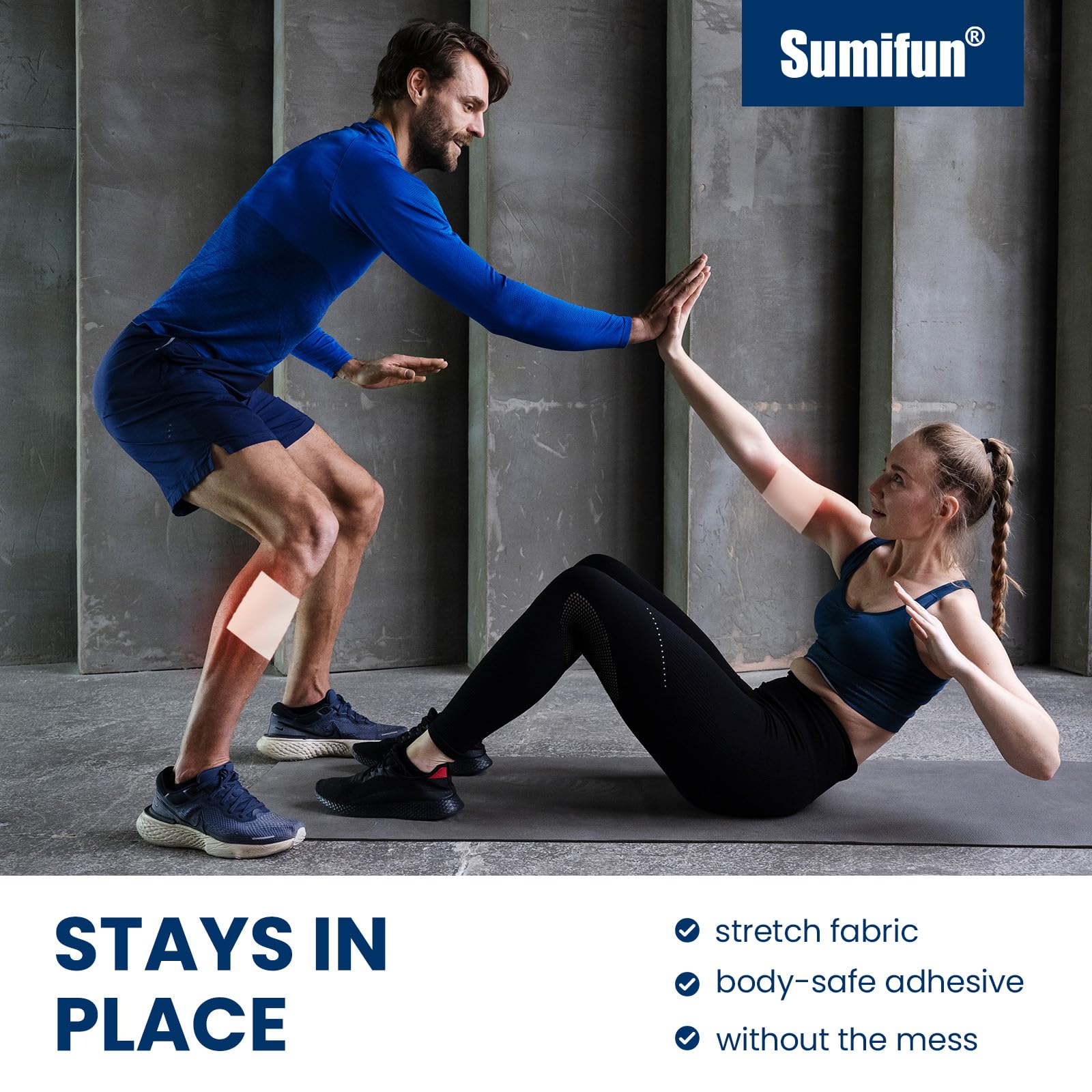 Sumifun 4% Lidocaine Patches Plus 1% Menthol - 30 Counts Maximum Strength OTC Pain Relief Patches for Back Ache Stiff Neck Joint Pain Muscle Soreness Topical Analgesic - dailyvitalstore