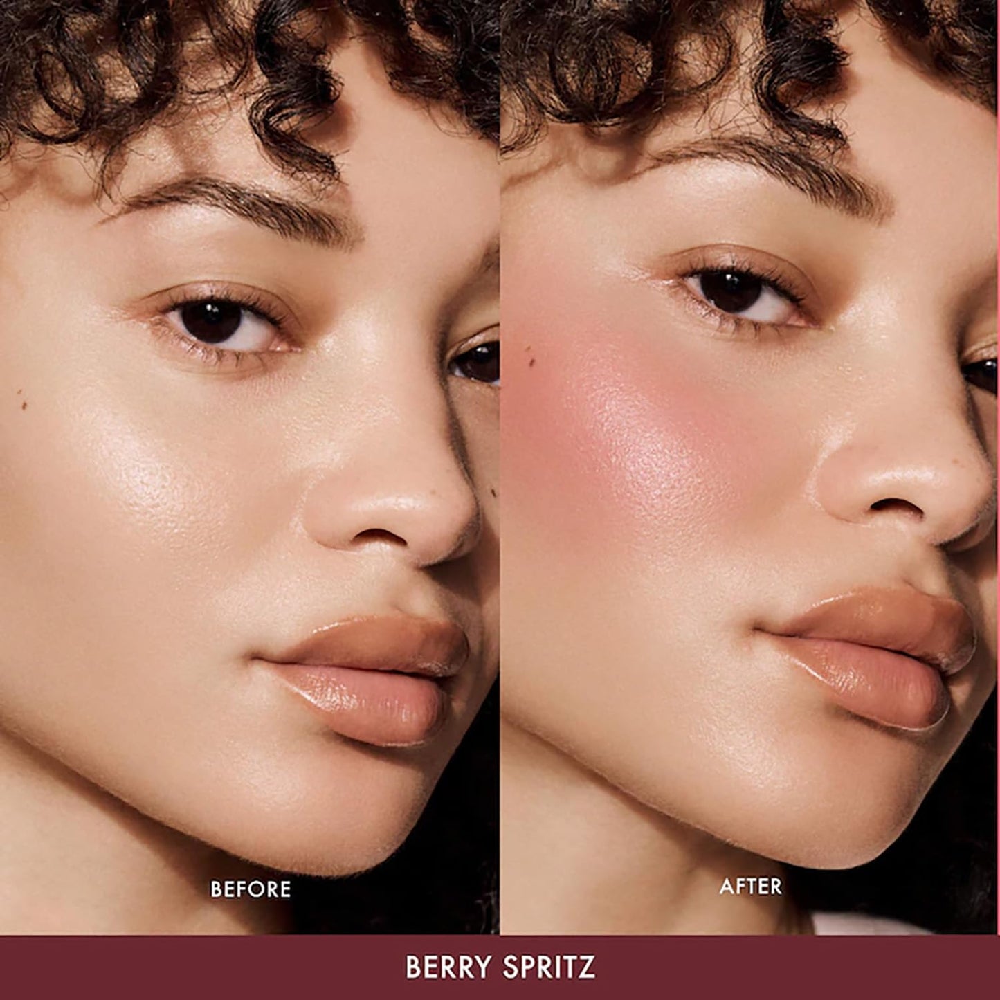 Summer Fridays Blush Butter Balm - Skincare-Infused Hydrating Cream Blush with Hyaluronic Acid, Ceramides, & Shea Butter for a Dewy Flush of Color - Cheek and Lip Tint - Berry Spritz (0.14 Oz) - dailyvitalstore
