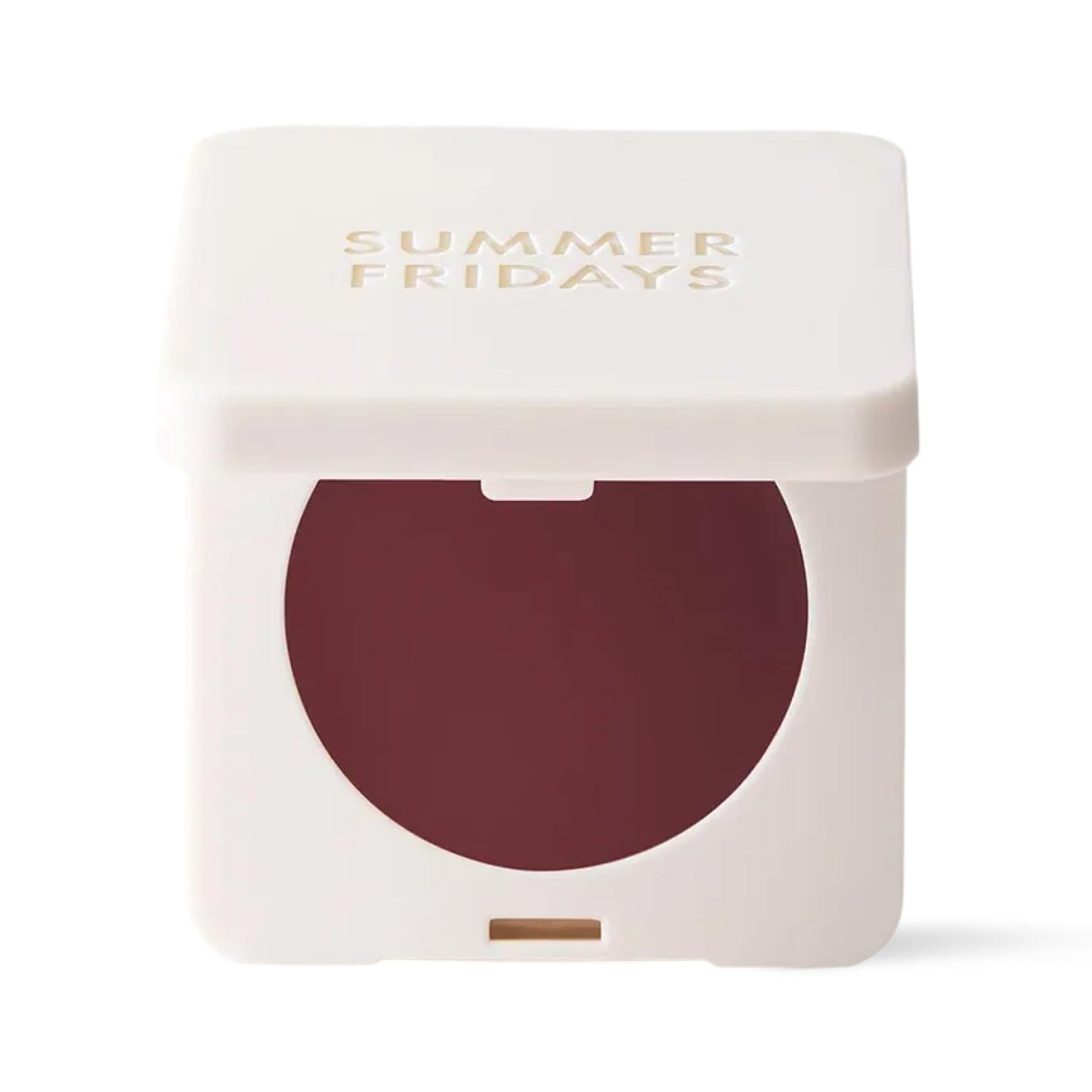 Summer Fridays Blush Butter Balm - Skincare-Infused Hydrating Cream Blush with Hyaluronic Acid, Ceramides, & Shea Butter for a Dewy Flush of Color - Cheek and Lip Tint - Berry Spritz (0.14 Oz) - dailyvitalstore