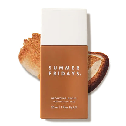Summer Fridays Bronzing Drops - Hydrating Serum-Like Formula with Hyaluronic Acid - Hybrid-Makeup with Skincare Benefits - Help Support a Healthy Skin Barrier - Soft, Dewy Finish (1 Fl Oz) - dailyvitalstore