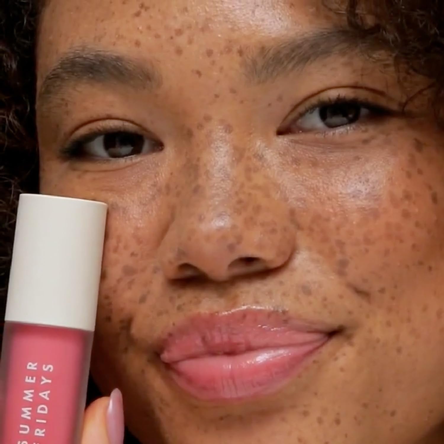 Summer Fridays Dream Lip Oil - Hydrating Tinted Lip Gloss Oil - Non-Sticky Formula with Skincare Benefits for Long-Lasting Softness + Shine - Effortless Beauty Gifts - Pink Cloud (0.15 Oz) - dailyvitalstore