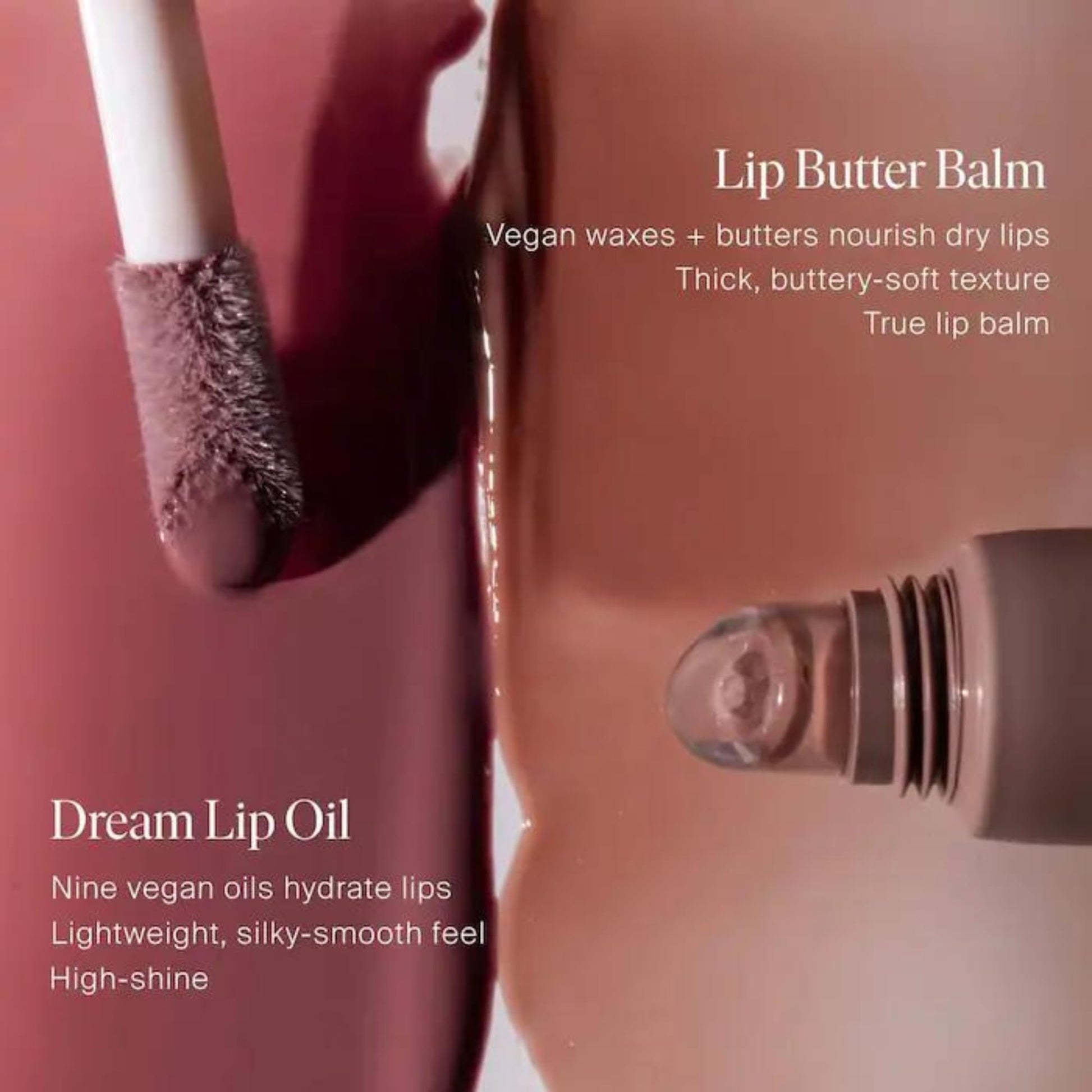 Summer Fridays Dream Lip Oil - Hydrating Tinted Lip Gloss Oil - Non-Sticky Formula with Skincare Benefits for Long-Lasting Softness + Shine - Effortless Beauty Gifts - Soft Mauve (0.15 Oz) - dailyvitalstore