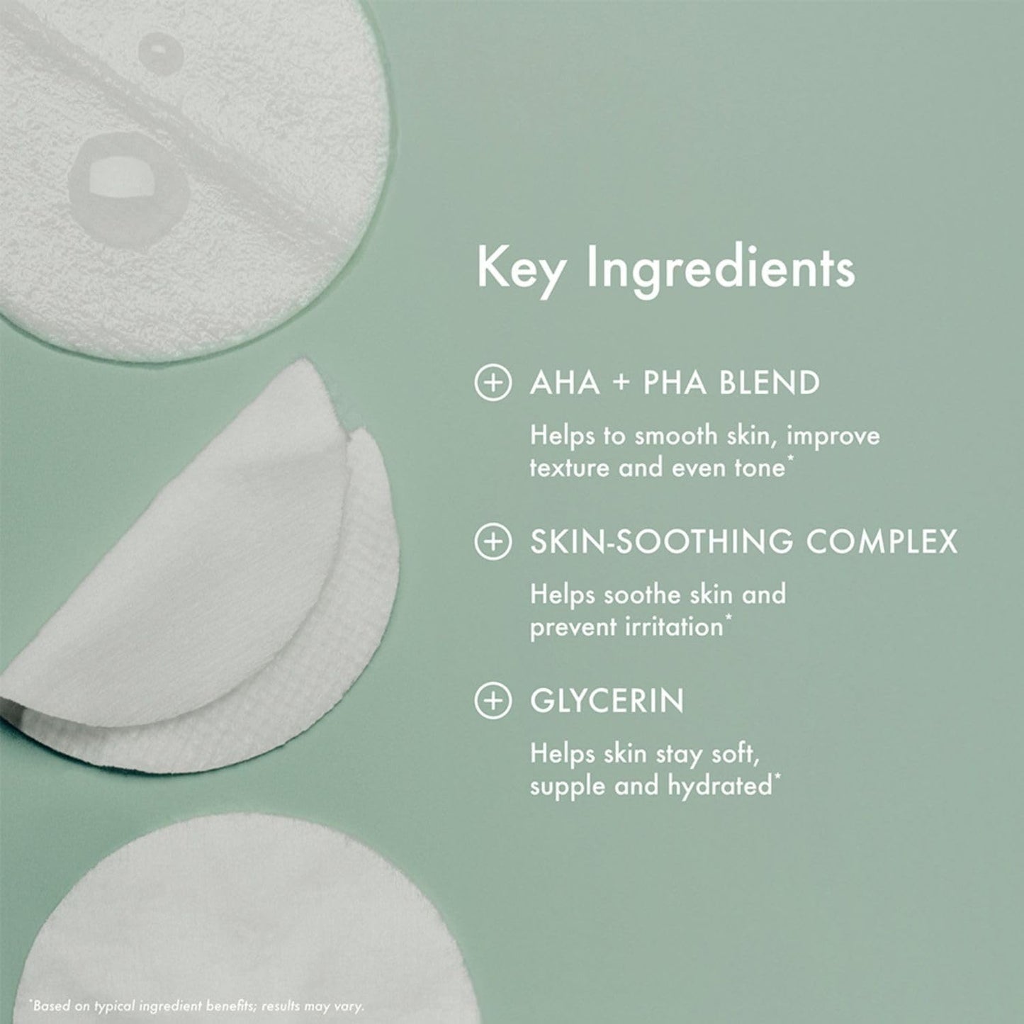 Summer Fridays Gentle Reset Daily Exfoliating Pads - Face Exfoliator with AHAs + PHAs to Smooth Texture + Even Skin - Formulated in Korea - Soothing + Hydrating Toner Pads - Vegan (30 Count) - dailyvitalstore