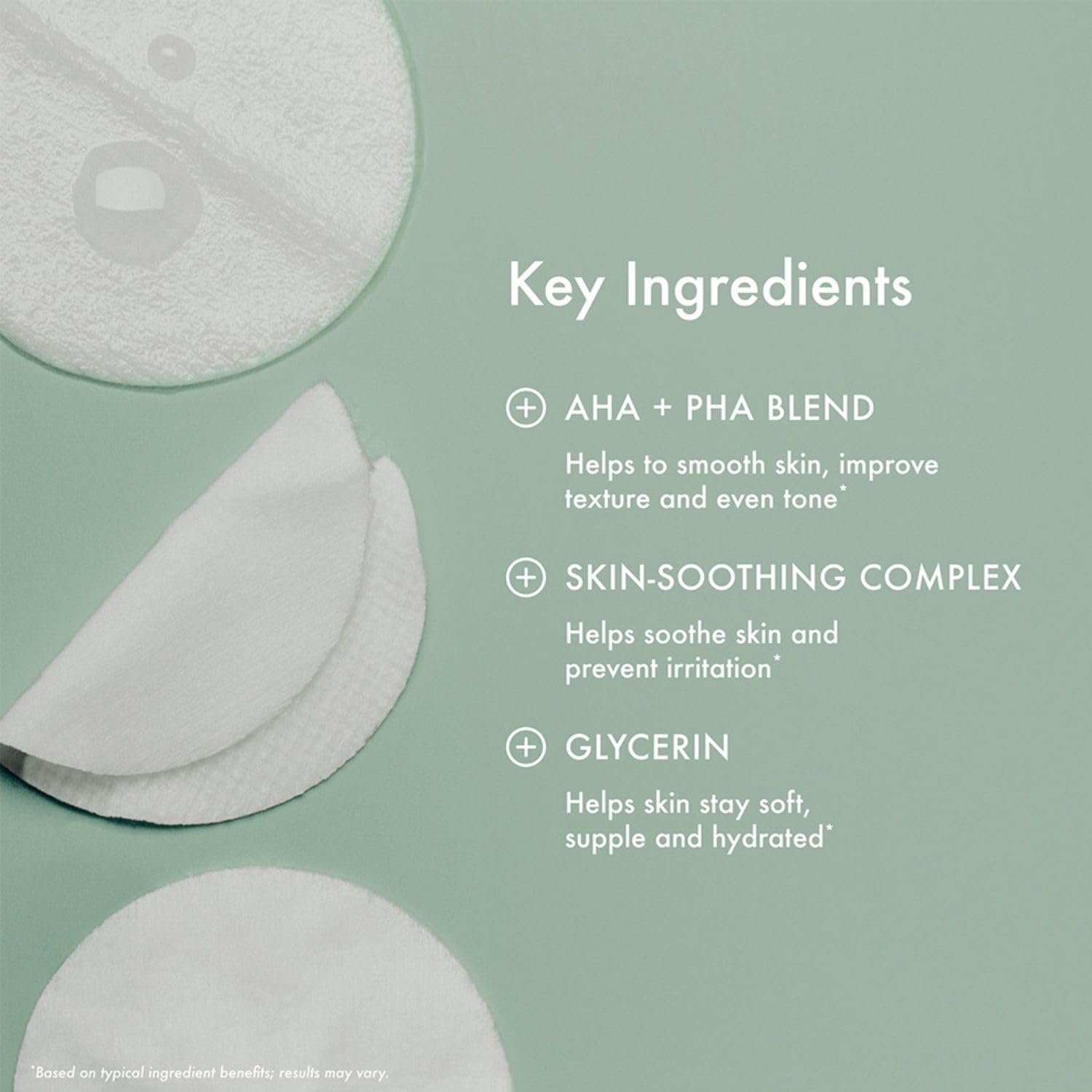 Summer Fridays Gentle Reset Daily Exfoliating Pads - Face Exfoliator with AHAs + PHAs to Smooth Texture + Even Skin - Formulated in Korea - Soothing + Hydrating Toner Pads - Vegan (30 Count) - dailyvitalstore