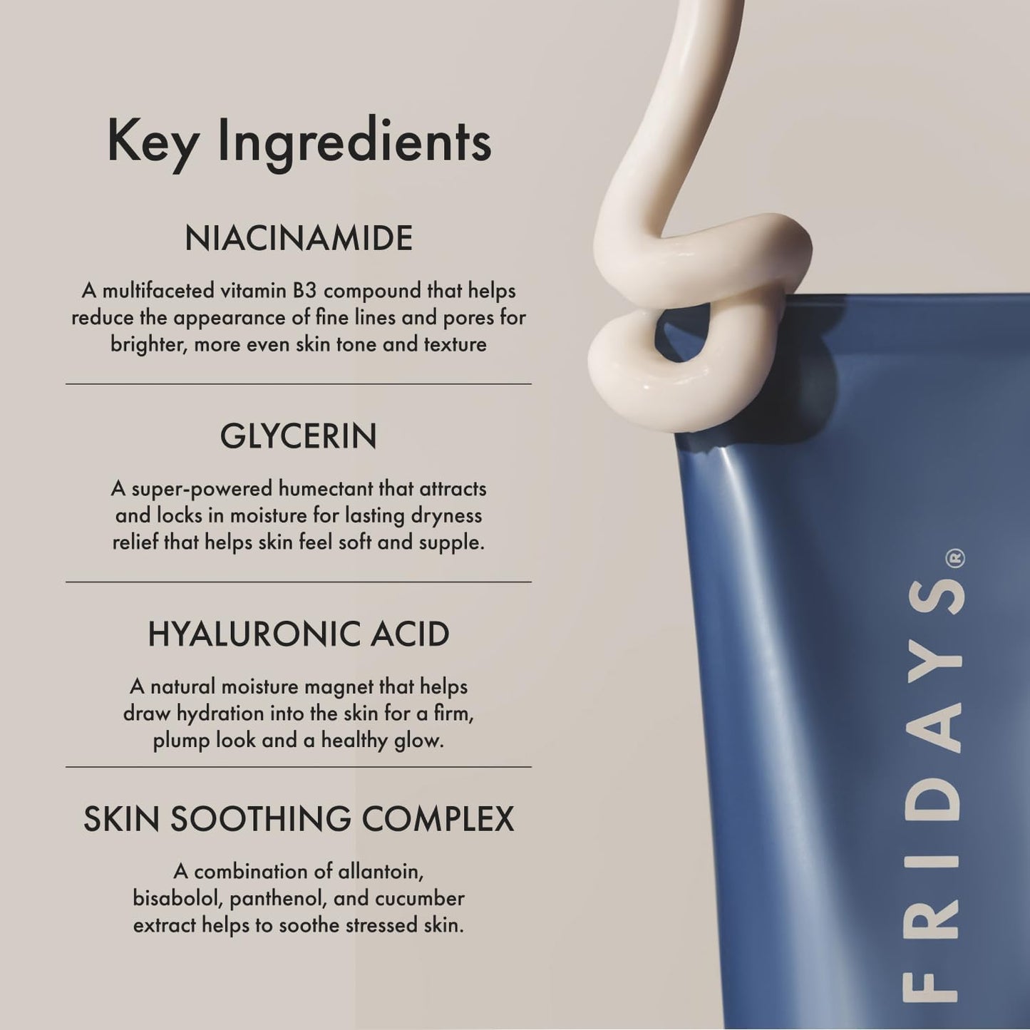 Summer Fridays Jet Lag Mask - Hydrating Face Moisturizer + Mask - Enriched with Hyaluronic Acid, Niacinamide, Glycerin + Antioxidants Helps Nourish Skin for a Renewed + Radiant Complexion (2.25 Oz) - dailyvitalstore