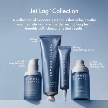 Summer Fridays Jet Lag Overnight Eye Serum - Nourishing Undereye Treatment for Dark Circles - Helps to Hydrate, Smooth, Firm & Depuff - Enriched with Glycerin to Lock in Moisture (0.5 Fl Oz) - dailyvitalstore