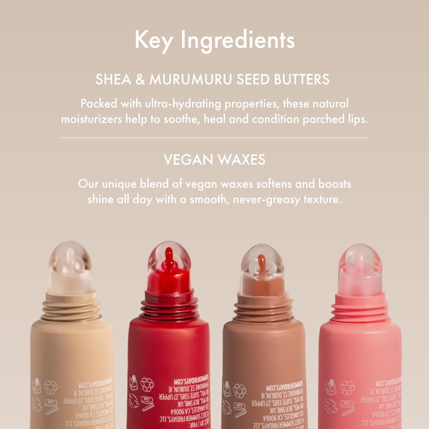 Summer Fridays Lip Butter Balm - Conditioning Lip Mask and Lip Balm for Instant Moisture, Shine and Hydration - Sheer-Tinted, Soothing Lip Care - Vanilla (.5 Oz) - dailyvitalstore