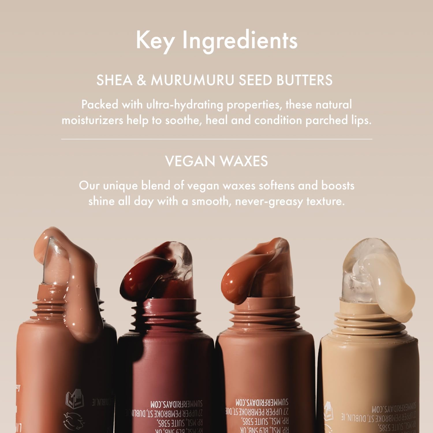 Summer Fridays Tinted Lip Butter Balm - Conditioning Vegan Lip Balm for Instant Moisture, Shine & Hydration - Sheer-Tinted, Soothing Skincare - Vanilla Beige (.5 Oz) - dailyvitalstore