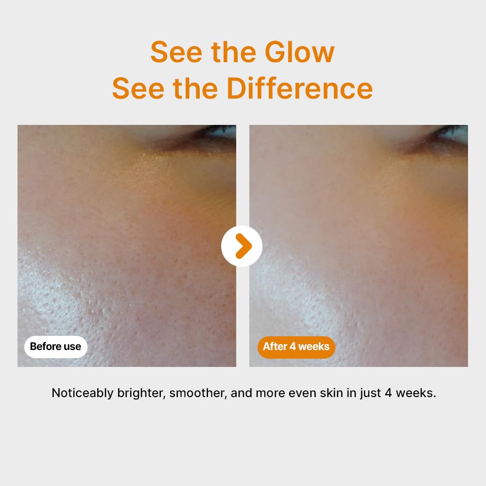 SUMSAE Pure Vitamin C Serum - Korean Skincare with Vitamin 10.5%, Waterless (No oxidation formula), Special Airless Pump, Brightening and Firming Skin - dailyvitalstore