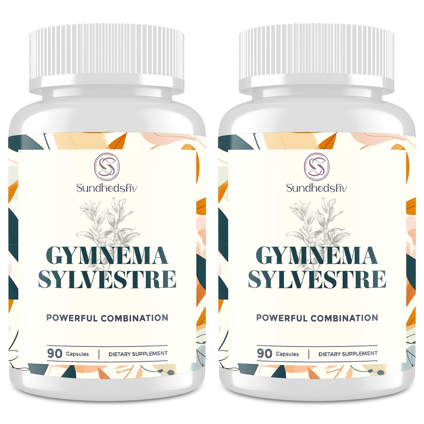 Sundhedsliv 16 in 1 Blxxd Sugr Effective Gymnema Sylvestre Supplement 2100MG | with Berberine, Cinnamon, Bitter Melon | Vitamins, Magnesium & Chromium | 2Pack - dailyvitalstore