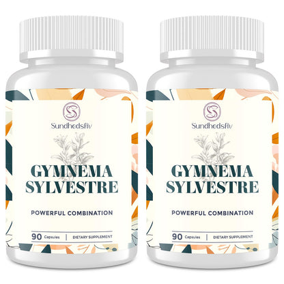 Sundhedsliv 16 in 1 Blxxd Sugr Effective Gymnema Sylvestre Supplement 2100MG | with Berberine, Cinnamon, Bitter Melon | Vitamins, Magnesium & Chromium | 2Pack - dailyvitalstore