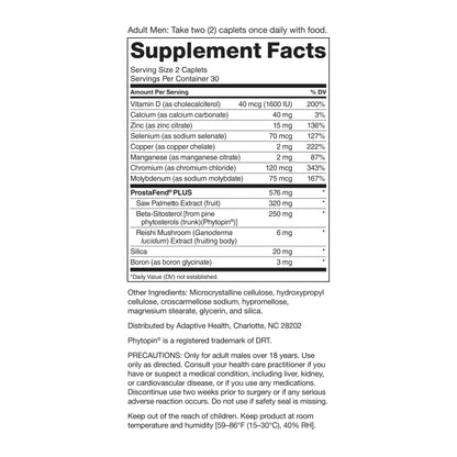 SUPER BETA PROSTATE Advanced with Saw Palmetto - Prostate Health Supplements for Men, Bladder & Urinary Support with Beta-sitosterol, Reishi, Saw Palmetto, Vitamin D - dailyvitalstore