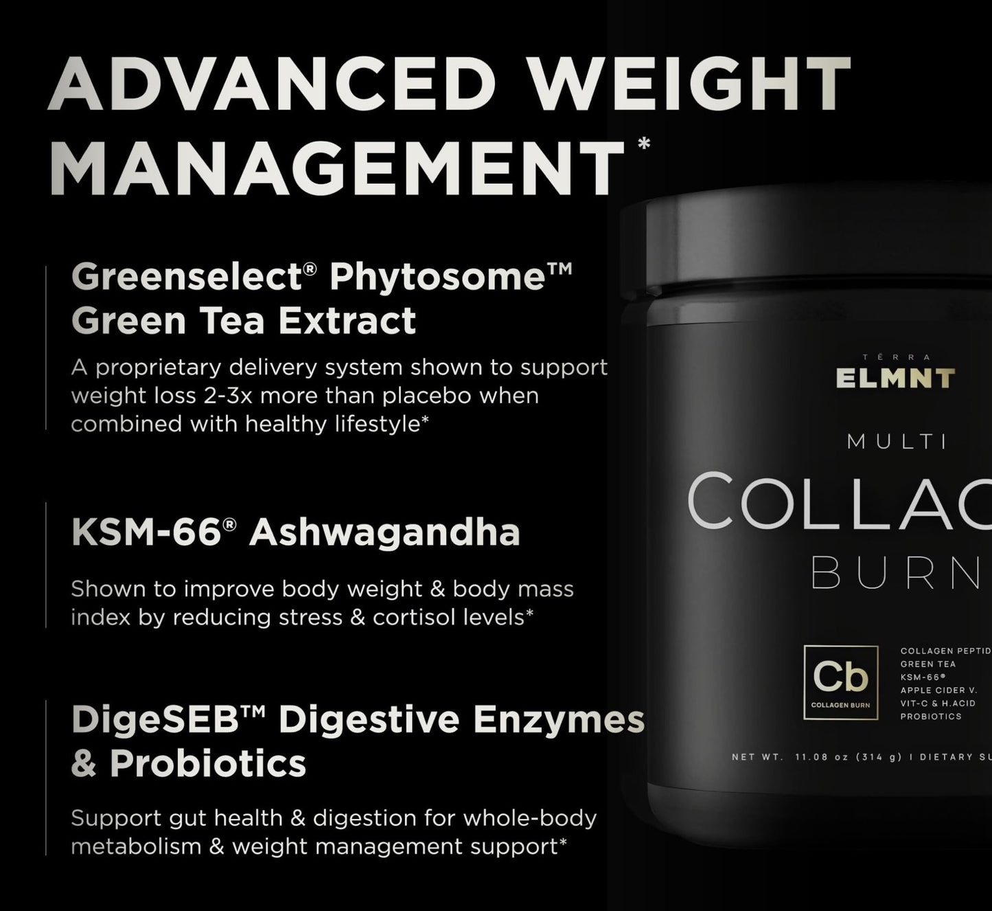 Super Collagen Powder for Women Weight Loss + Beauty w. Probiotics, Hyaluronic Acid, ACV, KSM-66, Biotin - Premium Multi Collagen Peptides Protein Supplement - dailyvitalstore