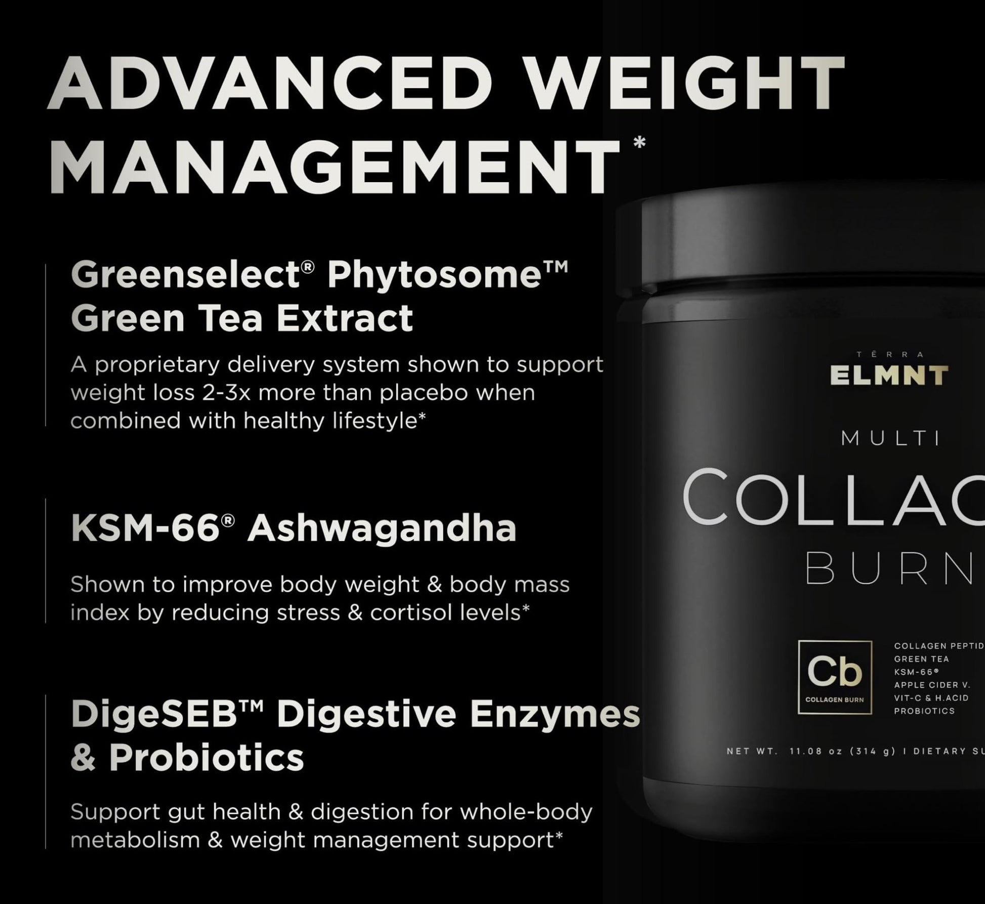Super Collagen Powder for Women Weight Loss + Beauty w. Probiotics, Hyaluronic Acid, ACV, KSM-66, Biotin - Premium Multi Collagen Peptides Protein Supplement - dailyvitalstore