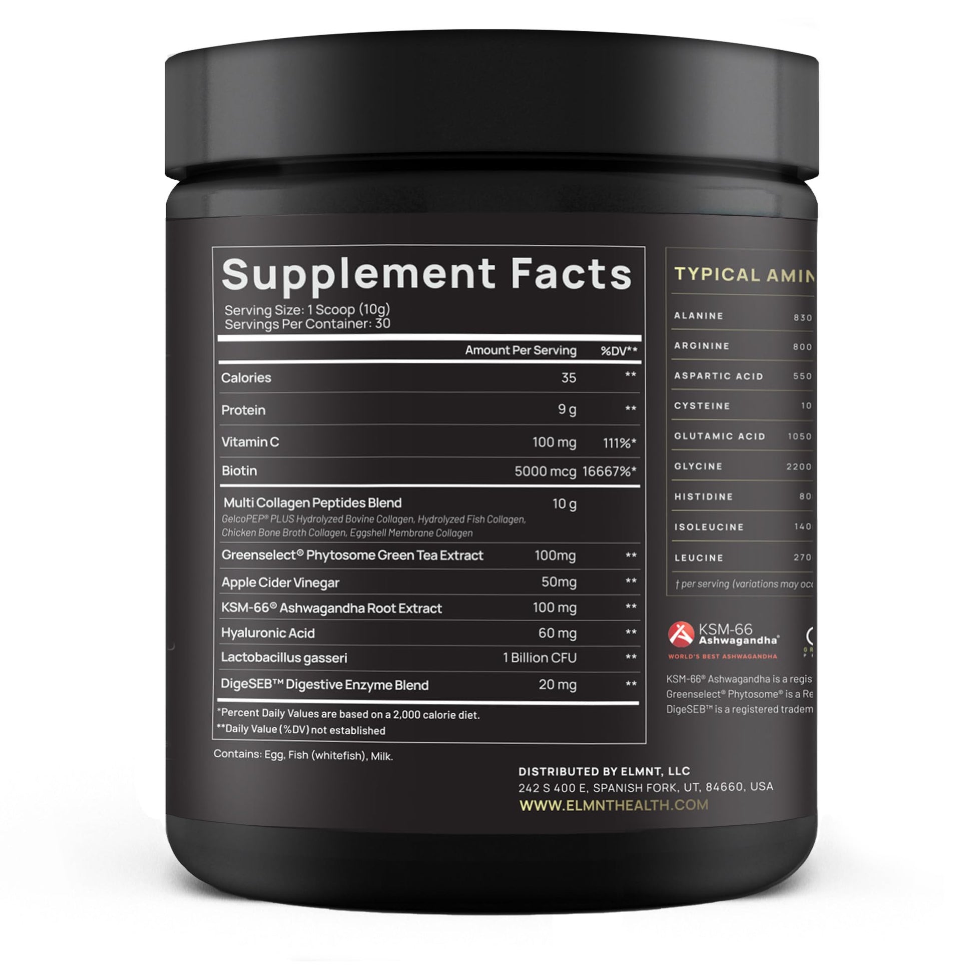 Super Collagen Powder for Women Weight Loss + Beauty w. Probiotics, Hyaluronic Acid, ACV, KSM-66, Biotin - Premium Multi Collagen Peptides Protein Supplement - dailyvitalstore