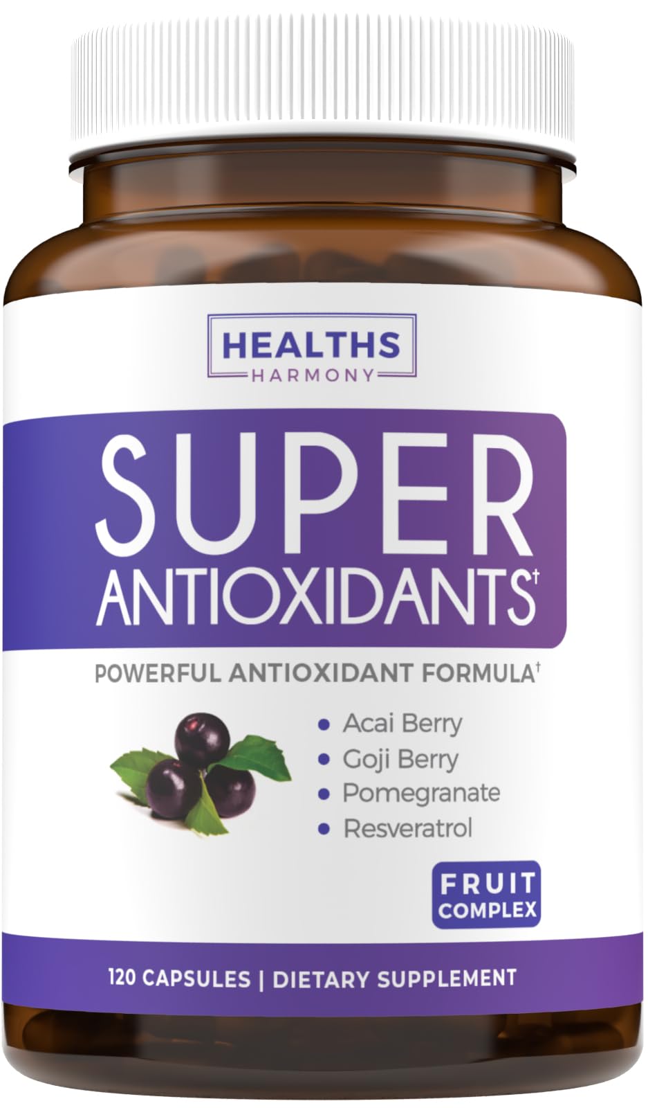 Super Greens & Antioxidants (2-Month Supply) Antioxidant Power Greens Bundle of Organic Super Greens Powder - Complete Superfood (120 Capsules) & Super Antioxidants - Powerful Superfood (120 Capsules) - dailyvitalstore