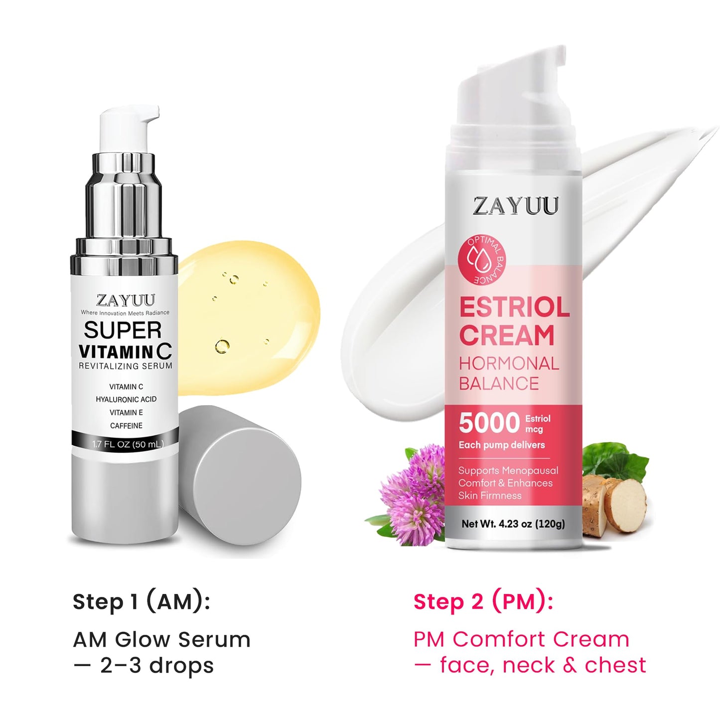 Super Vitamin C Face Serum for Mature Skin: Hydrating Brightening Formula - Vitamin C, Hyaluronic Acid, Vitamin E, Caffeine - dailyvitalstore