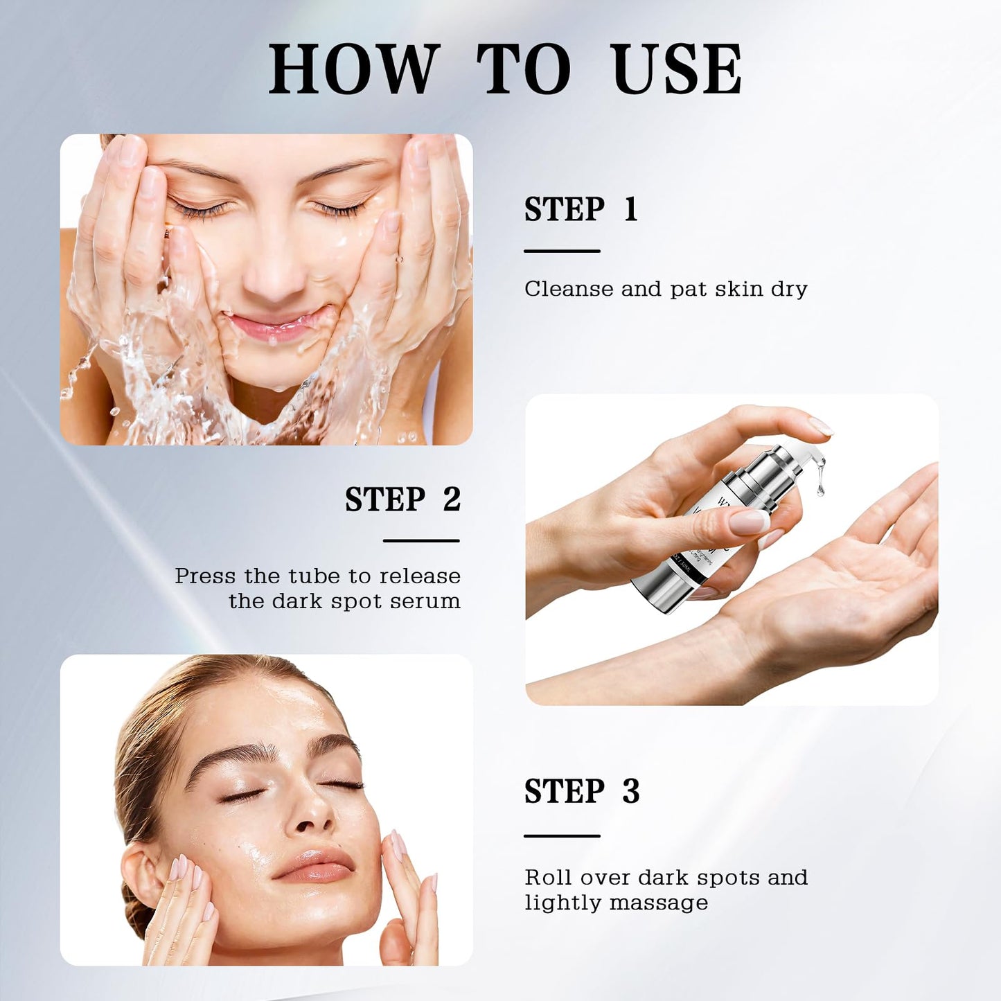 Super Vitamin C Serum for Face: All-in-One Hydrating Anti-Aging Formula by Vitamin C, Hyaluronic Acid, Caffeine-Firming, Lifting, Targets Dark Spots, - dailyvitalstore