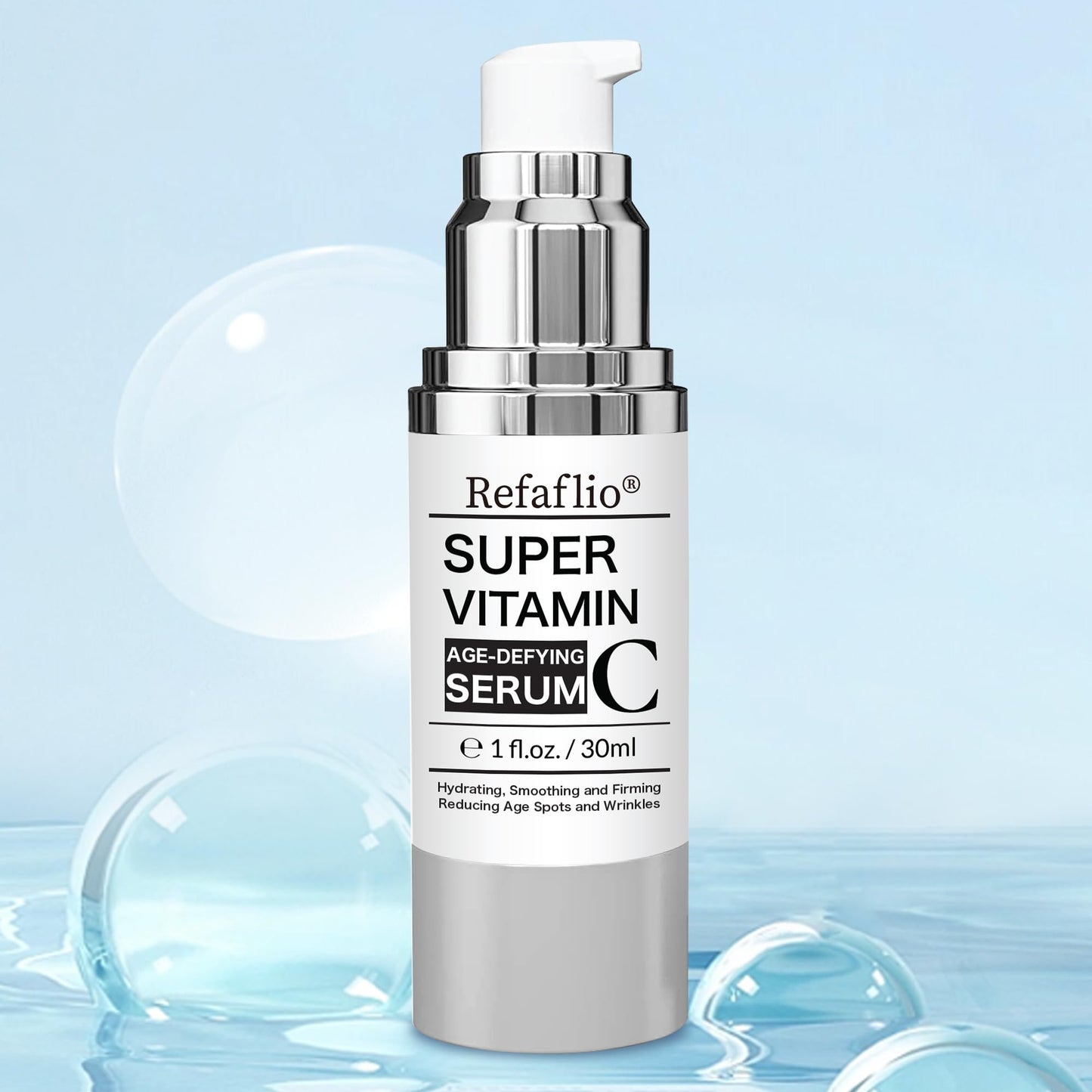 Super Vitamin C Serum for Women over 70, Rapid Anti Aging Cream, Face Lift Cream, Hydrates, Softens, Lifts and Firms, Fights Wrinkles, Advanced Super Serum C 3PCS. (90ml) - dailyvitalstore